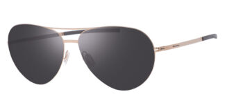 Солнцезащитные очки мужские Ic Berlin Karakaze SE Rose-Gold Warm Grey Black