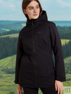 Куртка утепленная женская Jack Wolfskin Stirnberg, Черный