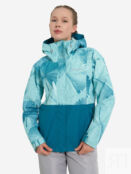 Куртка мембранная женская Columbia Hikebound Printed Jacket, Голубой 2116331CLB-325 фото 3