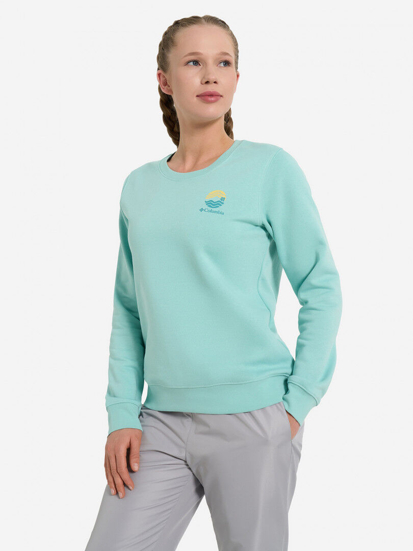 Свитшот женский Columbia Beaumount Graphic Crew, Голубой 2126411CLB-325 фото 1