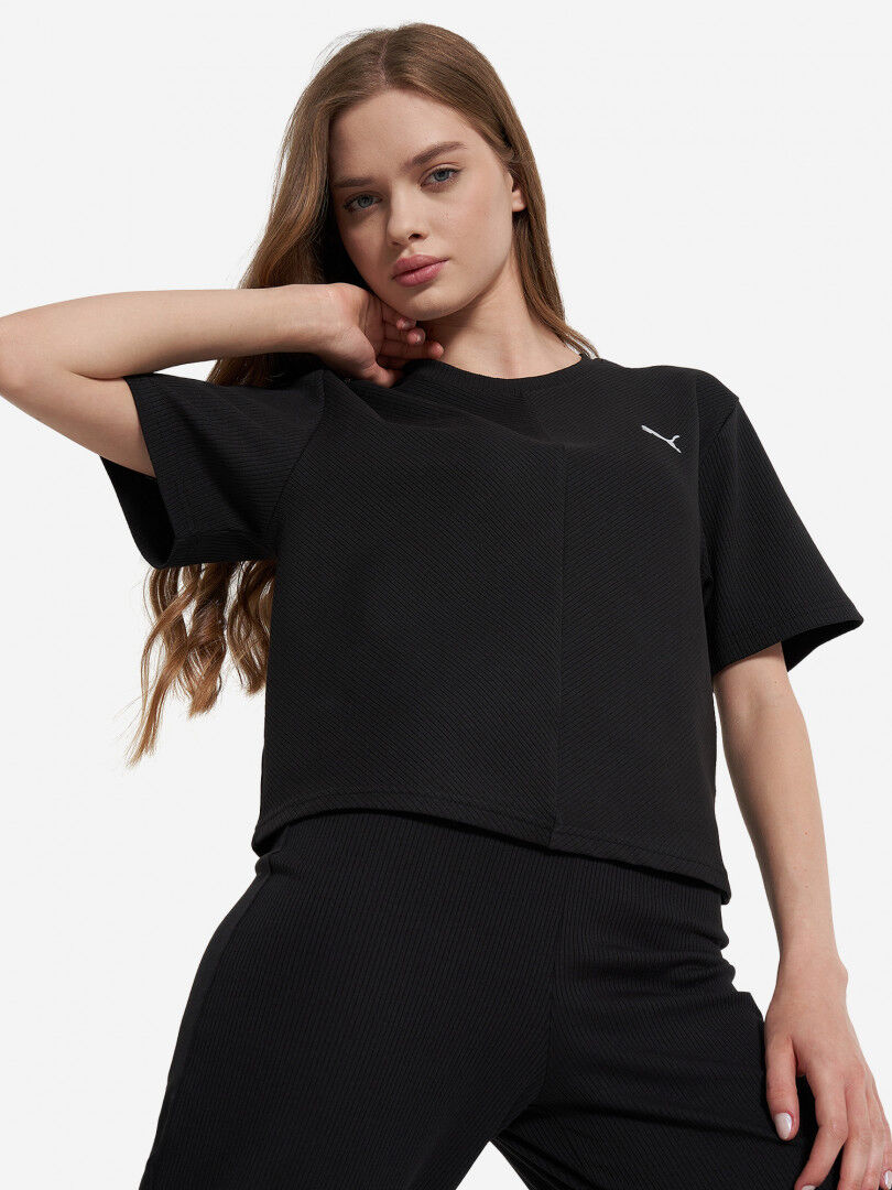 Футболка женская PUMA Wardrobe Ess, Черный 629767P0P-01 фото 1