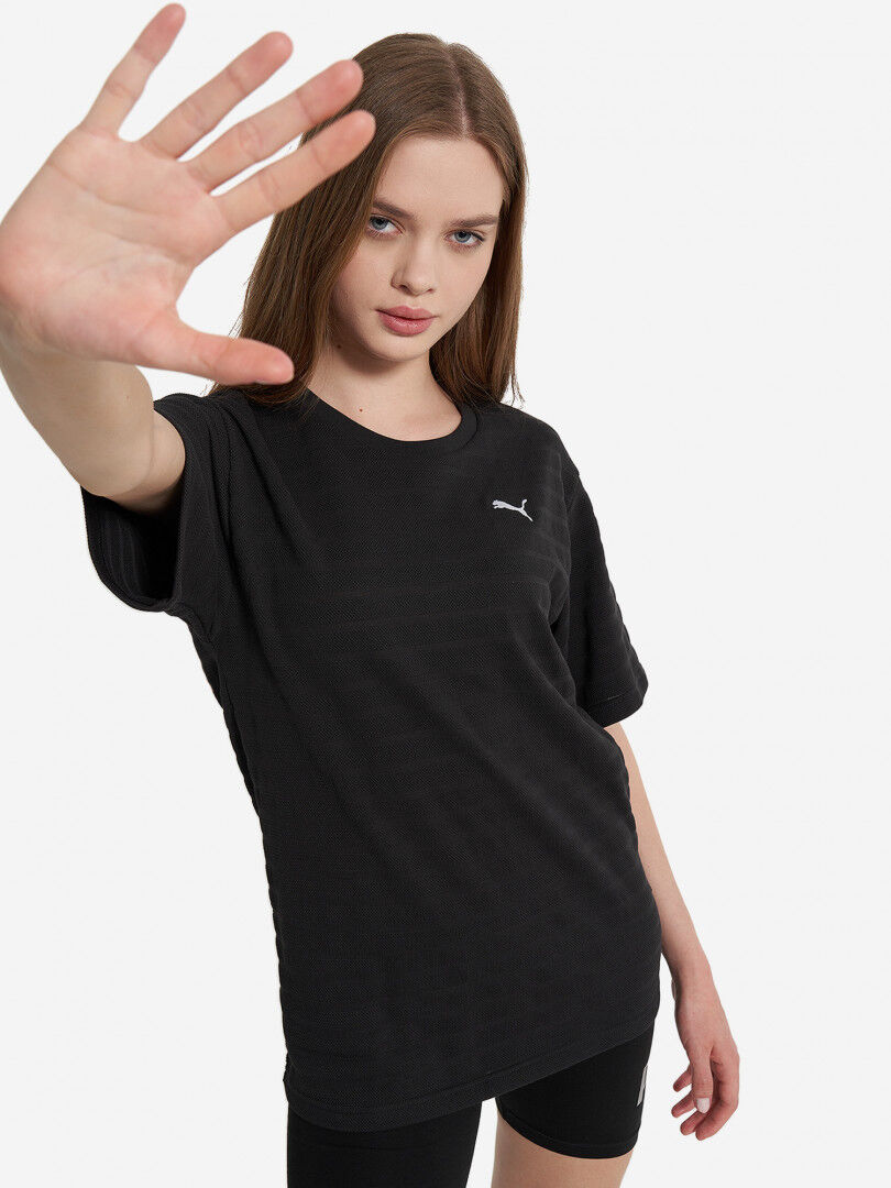 Футболка женская PUMA Ess Elevated, Черный 685027P0P-01 фото 1