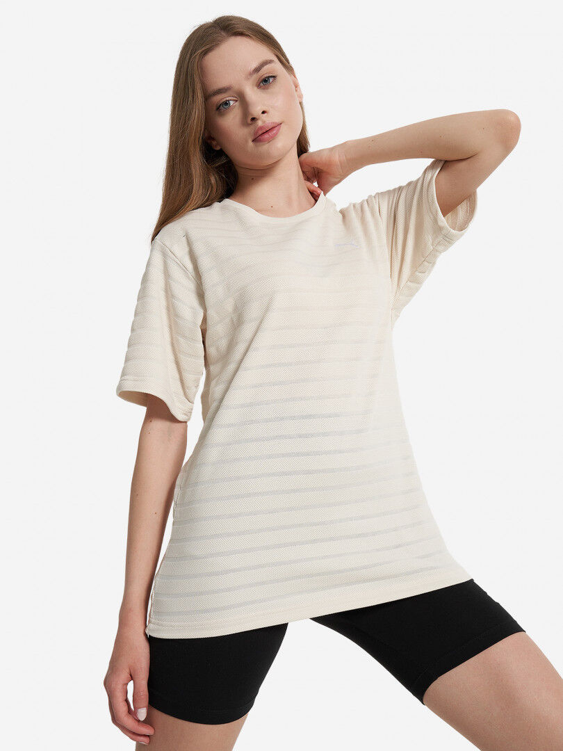 Футболка женская PUMA Ess Elevated, Бежевый 685027P0P-87 фото 1