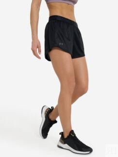 Велосипедки женские Under Armour Tech Play Up Shine, Черный