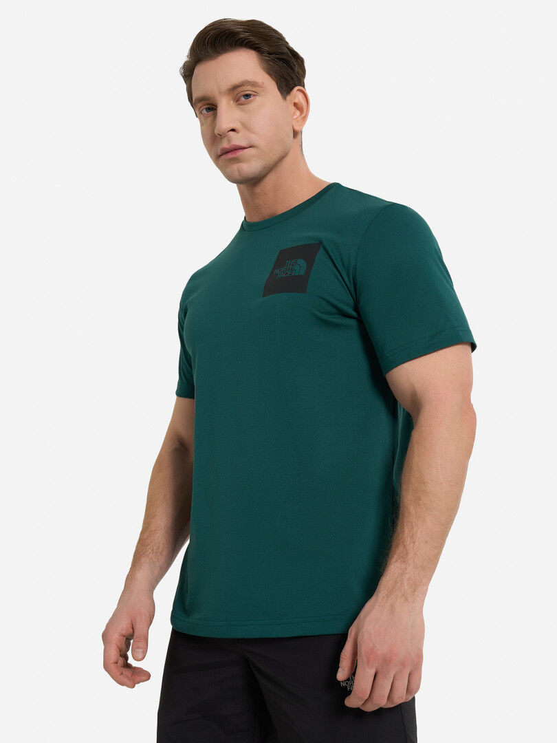 Футболка мужская The North Face Fine, Зеленый NF0A8A6M6GI1T1K-. фото 1