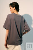 Футболка oversize с принтом в стиле гранж befree 4680798062433 фото 3
