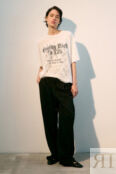 Футболка oversize с принтом в стиле гранж befree 4680798062433 фото 5