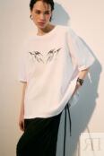 Футболка oversize с принтом befree 4680704742732 фото 1