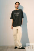 Футболка oversize с принтом-надписью befree 4680704742893 фото 4