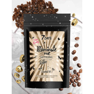 7DAYS Скраб для тела кофейный с шиммером  LLUMINATE ME MISS CRAZY 200.0