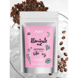 7DAYS Скраб для тела, кофейный, с шиммером ILLUMINATE ME ROSE GIRL 200.0