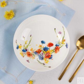 Тарелка глубокая Zapel Fleurs des champs