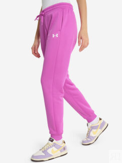 Брюки женские Under Armour UA Armour Fleece, Фиолетовый