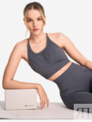 Спортивный топ бра Sensana AsanaSoul, Коричневый 132784S7W-93 фото 1
