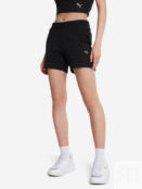 Шорты женские PUMA Ess Elevated, Черный 685020P0P-01 фото 1