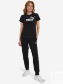 Футболка женская PUMA Ess No. 1 Logo, Черный 682370P0P-01 фото 4