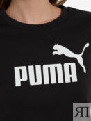 Футболка женская PUMA Ess No. 1 Logo, Черный 682370P0P-01 фото 5