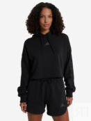 Худи женское adidas, Черный JC6244A01-. фото 2