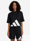 Футболка женская adidas, Черный JG8736A01-. фото 2