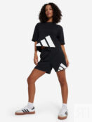 Футболка женская adidas, Черный JG8736A01-. фото 4
