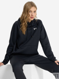Худи женская Under Armour UA Armour Fleece, Черный