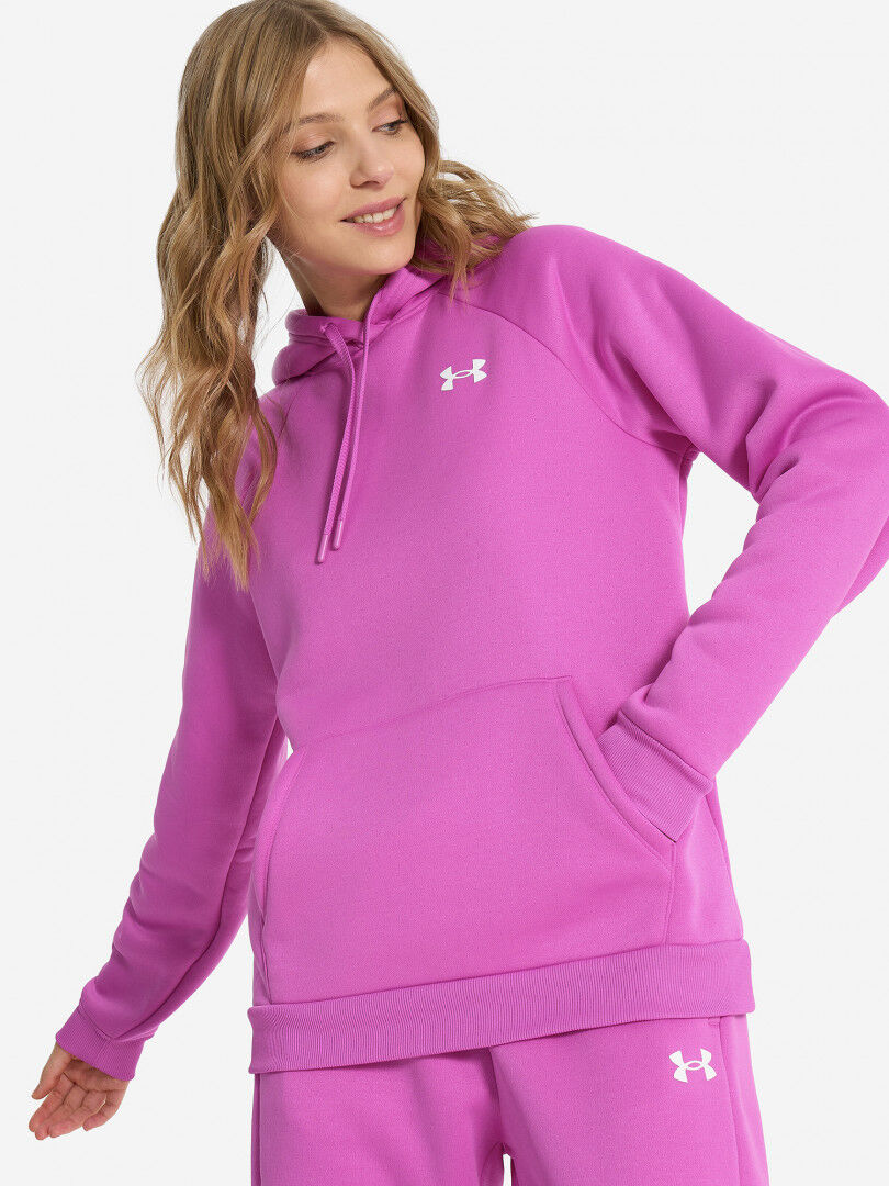 Худи женская Under Armour UA Armour Fleece, Фиолетовый 1386507U0F-572 фото 1