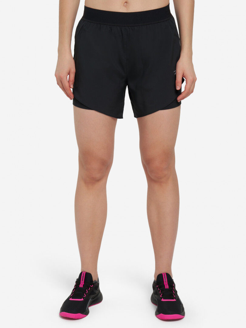 Шорты женские Reebok Running, Черный 100075412R00-. фото 1