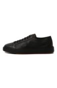 Кожаные кеды Cleanic Santoni MBCG21571NEANMMD фото 4