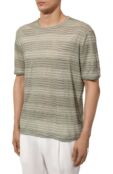 Льняная футболка Giorgio Armani GM000301/TE11562 фото 3