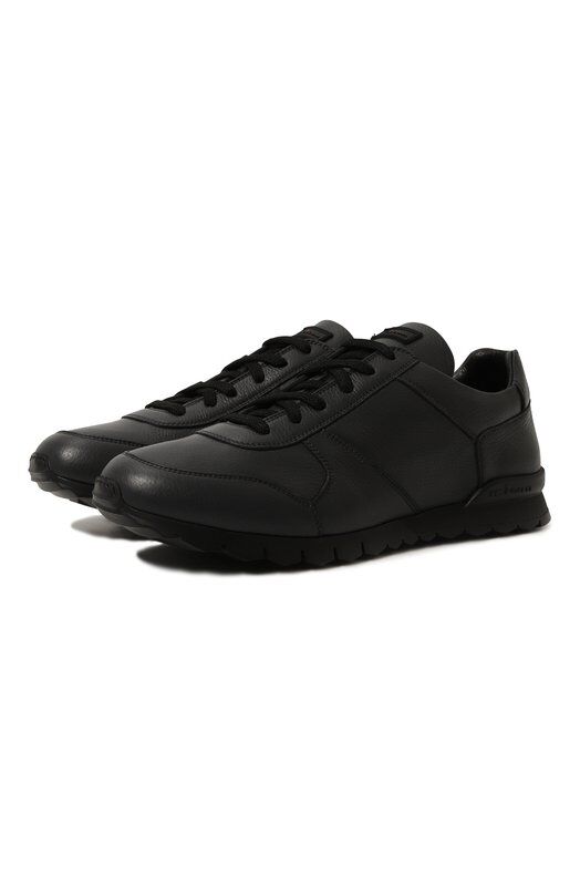 Кожаные кроссовки Kiton USSA114N0109805 фото 1