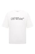 Хлопковая футболка Off-White 0MAA120C99JER008 фото 1