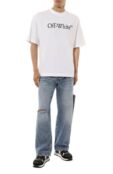 Хлопковая футболка Off-White 0MAA120C99JER008 фото 2
