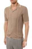 Хлопковая рубашка Brunello Cucinelli M29202605 фото 3