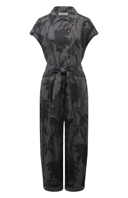 Льняной комбинезон Brunello Cucinelli MB650BF289 фото 1