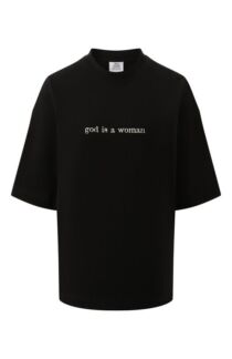 Хлопковая футболка VETEMENTS