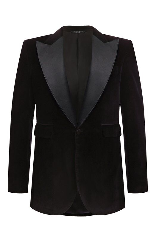 Бархатный пиджак Dolce & Gabbana G2UD5T/FUVG7 фото 1