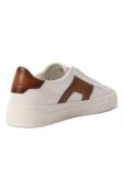 Кожаные кеды Double Buckle Santoni MBGG21779PNNGXAV фото 5