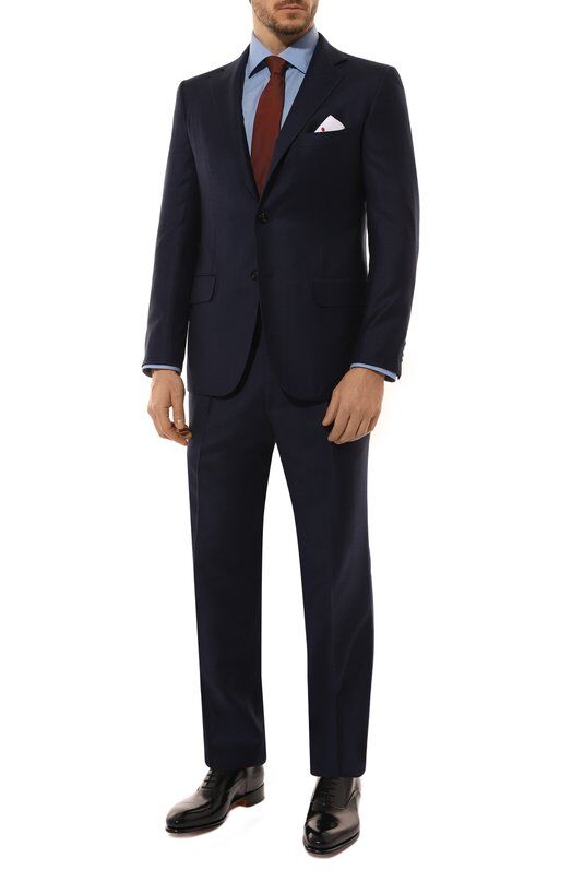 Шерстяной костюм Kiton UA81K0101E20 фото 1