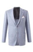 Пиджак из кашемира и шерсти Kiton UG81K0610E52 фото 1