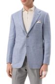 Пиджак из кашемира и шерсти Kiton UG81K0610E52 фото 5
