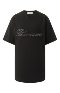 Хлопковая футболка Blumarine