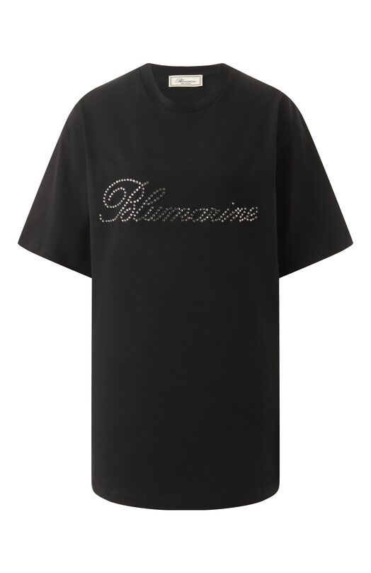 Хлопковая футболка Blumarine P522T083A фото 1