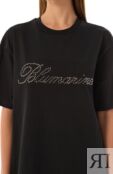 Хлопковая футболка Blumarine P522T083A фото 5