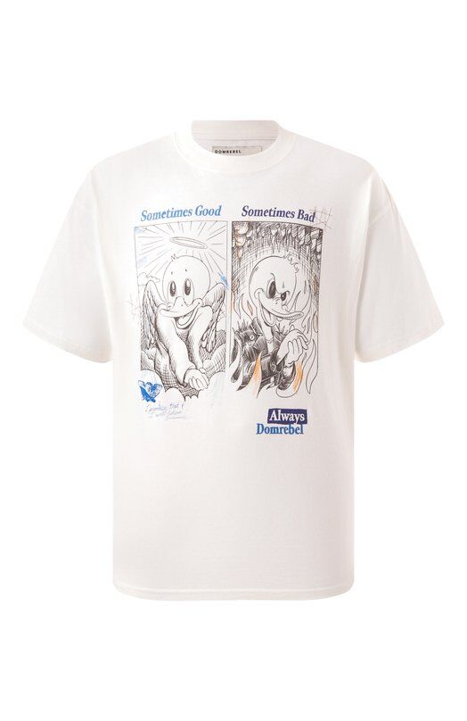 Хлопковая футболка DOMREBEL S0METIMES/T-SHIRT фото 1