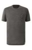 Футболка из шелка и хлопка Dolce & Gabbana G8SA9Z/HU70J фото 1