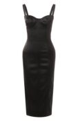 Атласное платье Dolce & Gabbana F6DIHT/FURAD фото 1