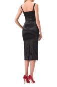 Атласное платье Dolce & Gabbana F6DIHT/FURAD фото 4