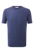 Футболка изо льна и хлопка Brunello Cucinelli M2L00340 фото 1