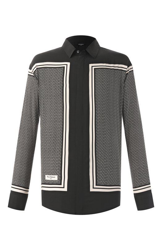 Рубашка из вискозы Balmain BH1HS184/XG42 фото 1