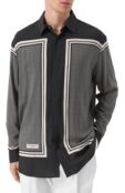 Рубашка из вискозы Balmain BH1HS184/XG42 фото 3